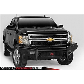 Fab Fours Bumper 1-Piece Design Steel Black - CH05-S1361-1