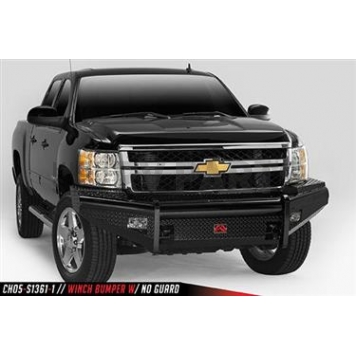 Fab Fours Bumper 1-Piece Design Steel Black - CH05-S1361-1