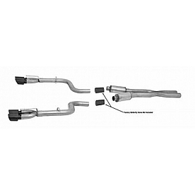 Gibson Exhaust Cat Back System - 617010-B