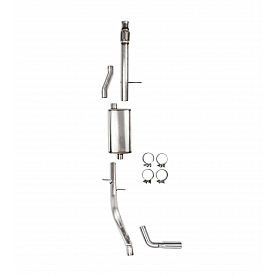 Hooker Headers Exhaust Blackheart Cat Back System - BH14218
