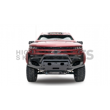 Fab Fours Bumper Vengeance 1-Piece Design Steel Black - CH15-X2751-1