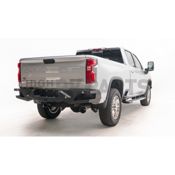 Fab Fours Bumper Vengeance 1-Piece Design Steel Black - CH20-E4951-1