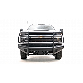 Fab Fours Bumper Premium 1-Piece Design Steel Black - CH20-Q4960-1