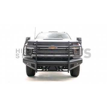 Fab Fours Bumper Premium 1-Piece Design Steel Black - CH20-Q4960-1