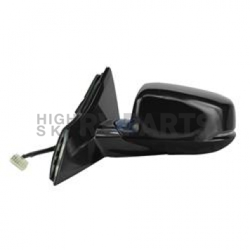 K-Source Exterior Mirror Electric Rectangular Black Single - 63604H