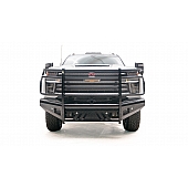 Fab Fours Bumper 1-Piece Design Steel Black - CH20-S4960-1