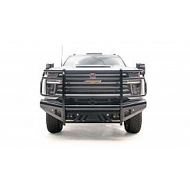 Fab Fours Bumper 1-Piece Design Steel Black - CH20-S4960-1