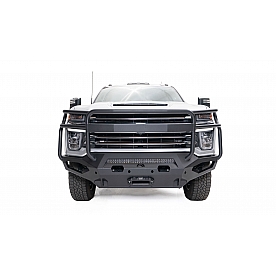 Fab Fours Bumper Vengeance 1-Piece Design Steel Black - CH20-X4950-1