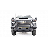 Fab Fours Bumper Vengeance 1-Piece Design Steel Black - CH20-X4952-1