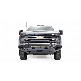 Fab Fours Bumper Vengeance 1-Piece Design Steel Black - CH20-X4952-1