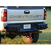 Fab Fours Bumper Premium 1-Piece Design Steel Black - CH99-W1250-1