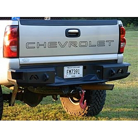 Fab Fours Bumper Premium 1-Piece Design Steel Black - CH99-W1250-1