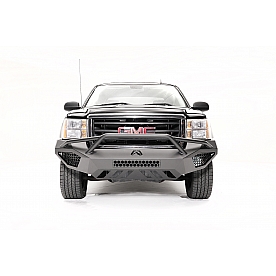 Fab Fours Bumper Vengeance 1-Piece Design Steel Black - CS07-D2052-1