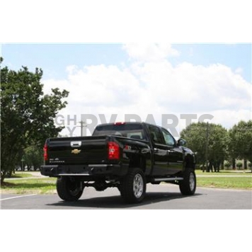 Fab Fours Bumper Premium 1-Piece Design Steel Black - CS07-W1850-1