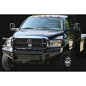 Fab Fours Bumper 1-Piece Design Steel Black - CS14-T3150-1