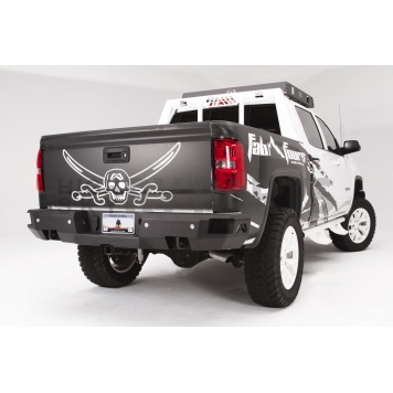 Fab Fours Bumper Premium 1-Piece Design Steel Black - CS14-W3151-1