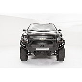 Fab Fours Bumper Vengeance 1-Piece Design Steel Black - CS15-D3552-1