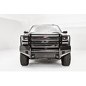 Fab Fours Bumper 1-Piece Design Steel Black - CS16-K3860-1