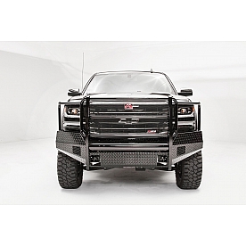 Fab Fours Bumper 1-Piece Design Steel Black - CS16-K3860-1