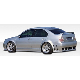 Extreme Dimensions Ground Effects Kit - Primered Fiberglass Reinforced Plastics 4-Piece - 107013