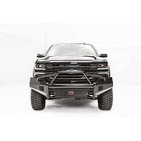 Fab Fours Bumper 1-Piece Design Steel Black - CS16-K3862-1
