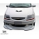 Extreme Dimensions Air Dam Front Lip Fiberglass Reinforced Plastics Primered Black - 100548