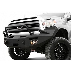 Fab Fours Bumper Premium 1-Piece Design Steel Black - DR13-H2952-1