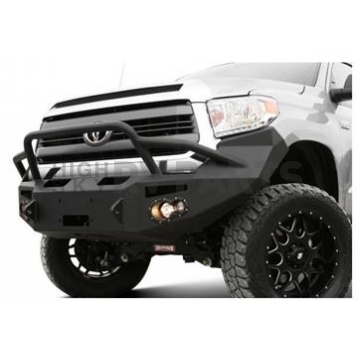 Fab Fours Bumper Premium 1-Piece Design Steel Black - DR13-H2952-1