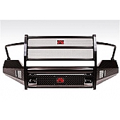 Fab Fours Bumper 1-Piece Design Steel Black - DR13-K2960-1