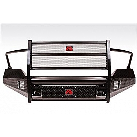 Fab Fours Bumper 1-Piece Design Steel Black - DR13-K2960-1
