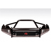 Fab Fours Bumper 1-Piece Design Steel Black - DR13-K2962-1