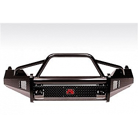 Fab Fours Bumper 1-Piece Design Steel Black - DR13-K2962-1