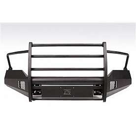Fab Fours Bumper Black Steel Elite 1-Piece Design - DR13-R2960-1