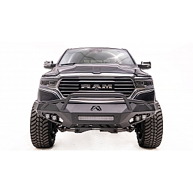 Fab Fours Bumper Vengeance 1-Piece Design Steel Black - DR19-D4252-1
