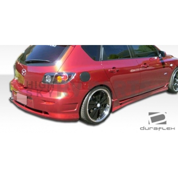 Extreme Dimensions Side Skirt - Primered Fiberglass Reinforced Plastic Black Set of 2 - 103161-2