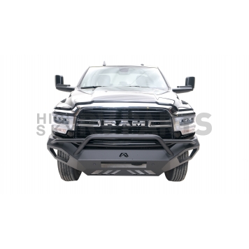 Fab Fours Bumper Vengeance 1-Piece Design Steel Black - DR19-V4452-1