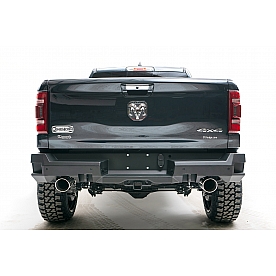 Fab Fours Bumper Premium 1-Piece Design Steel Black - DR19-W4251-1
