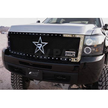 RBP (Rolling Big Power) Grille Insert - Black Steel Double Woven Mesh - 258556