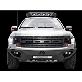 Fab Fours Bumper Vengeance 1-Piece Design Steel Black - FF10-D1961-1
