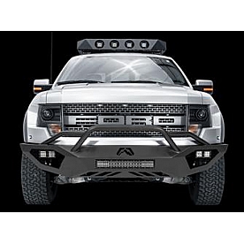 Fab Fours Bumper Vengeance 1-Piece Design Steel Black - FF10-D1962-1