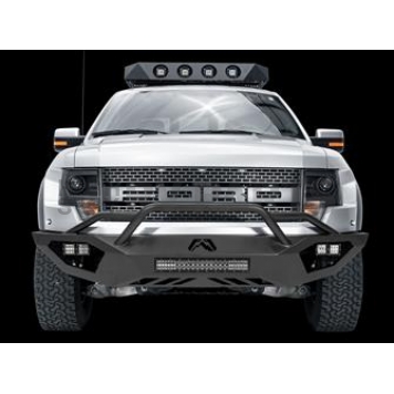 Fab Fours Bumper Vengeance 1-Piece Design Steel Black - FF10-D1962-1