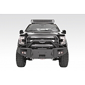 Fab Fours Bumper Premium 1-Piece Design Steel Black - FF15-H3252-1