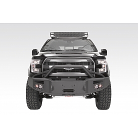 Fab Fours Bumper Premium 1-Piece Design Steel Black - FF15-H3252-1