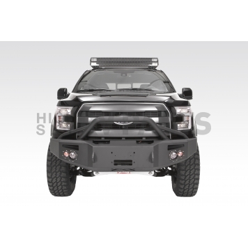 Fab Fours Bumper Premium 1-Piece Design Steel Black - FF15-H3252-1