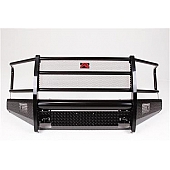 Fab Fours Bumper 1-Piece Design Steel Black - FF15-K3250-1