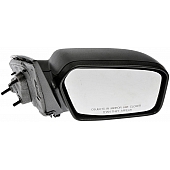 Dorman Exterior Mirror Powered Rectangular Black Single - 9551992