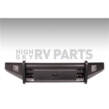 Fab Fours Bumper Premium 1-Piece Design Steel Black - FF15-R3251-1