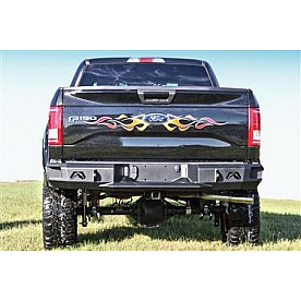 Fab Fours Bumper Premium 1-Piece Design Steel Black - FF15-W3250-1