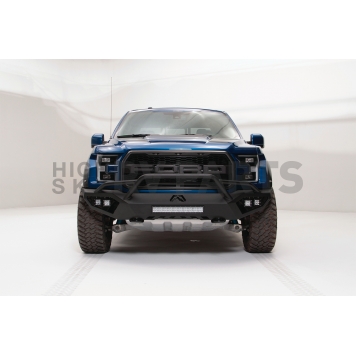 Fab Fours Bumper Vengeance 1-Piece Design Steel Black - FF17-D4352-1
