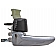 Help! By Dorman Interior Door Handle - Plastic Black Housing With Silver Lever Single - 79969